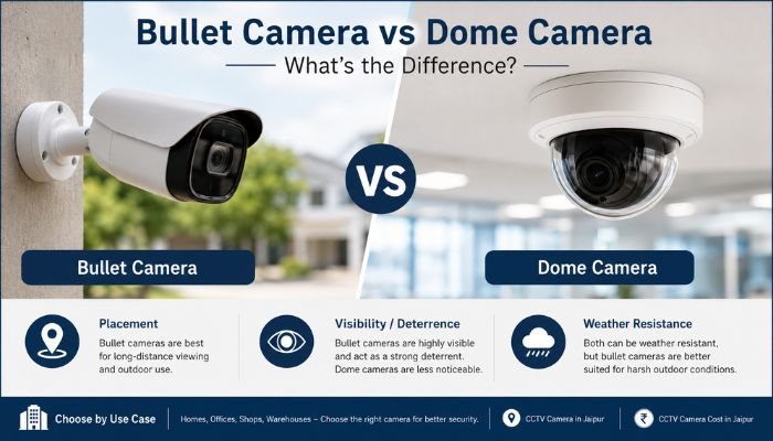 Bullet Camera vs Dome Camera